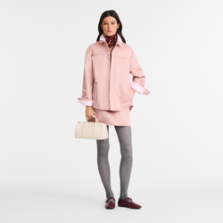 Daylong M Handbag , Ecru - Leather