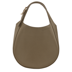 Le Foulonné S Handbag , Caper - Leather