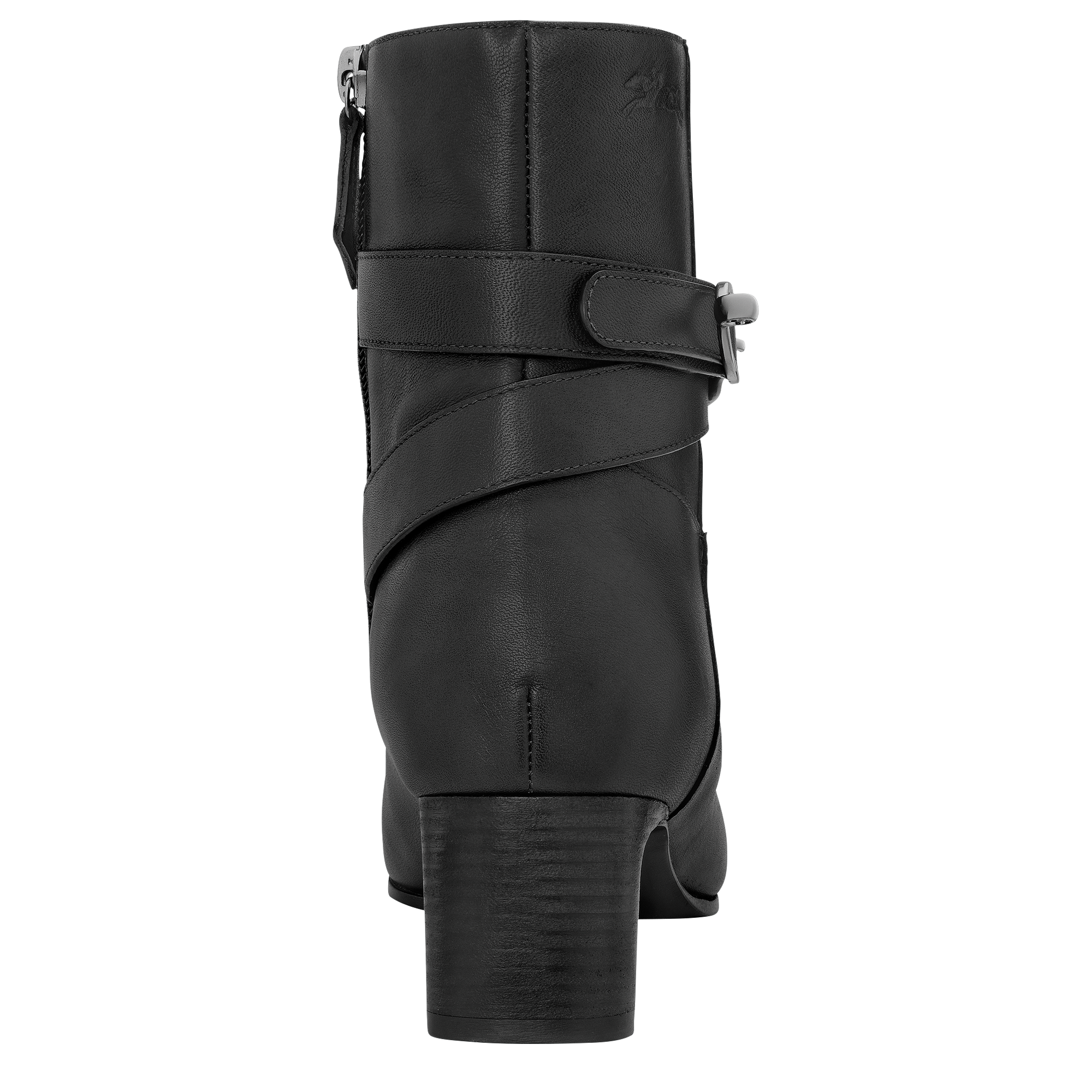 La Cavali&egrave;re Botins com salto, Preto