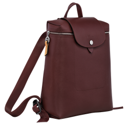 Rucksack M Le Pliage City , Canvas - Pflaume