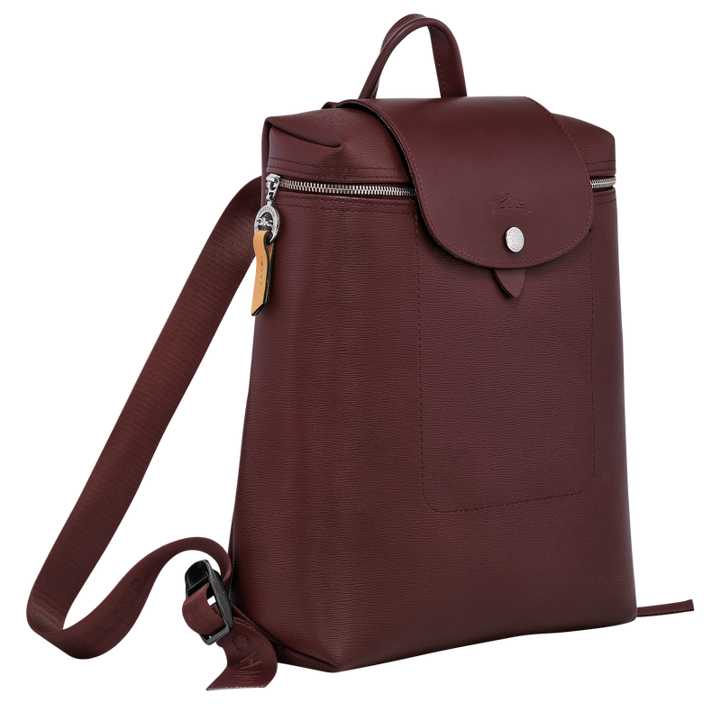 Le Pliage City 後背包 M , 深紫色 - 帆布  - 查看 2 3
