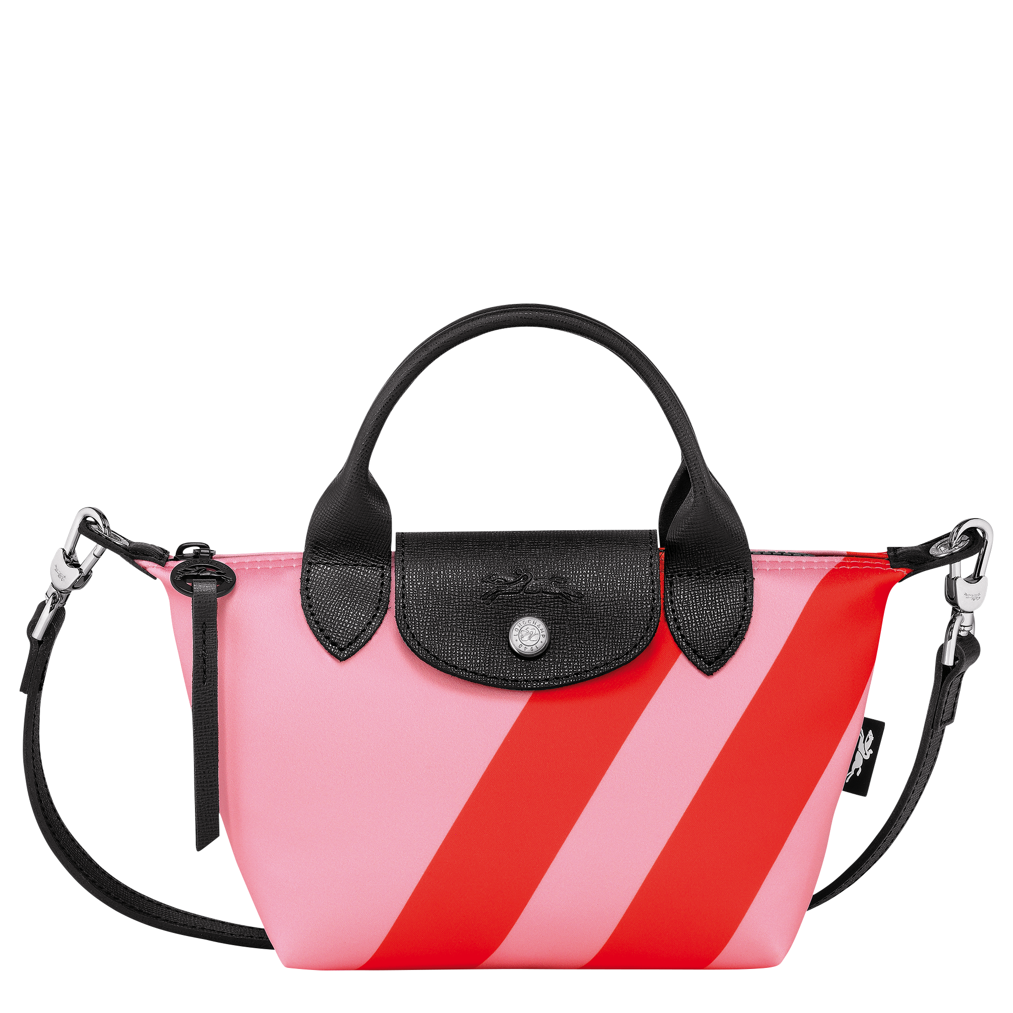 Le Pliage Collection Handbag XS, Pink/Yellow
