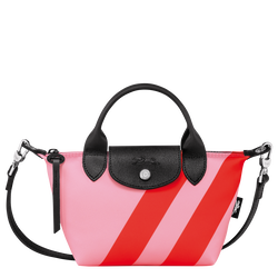 Le Pliage Collection Handtasche XS, Pink/Gelb