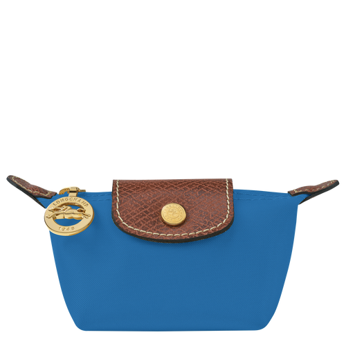 Le Pliage Original Coin purse , Cobalt - Recycled canvas - View 1 of 2