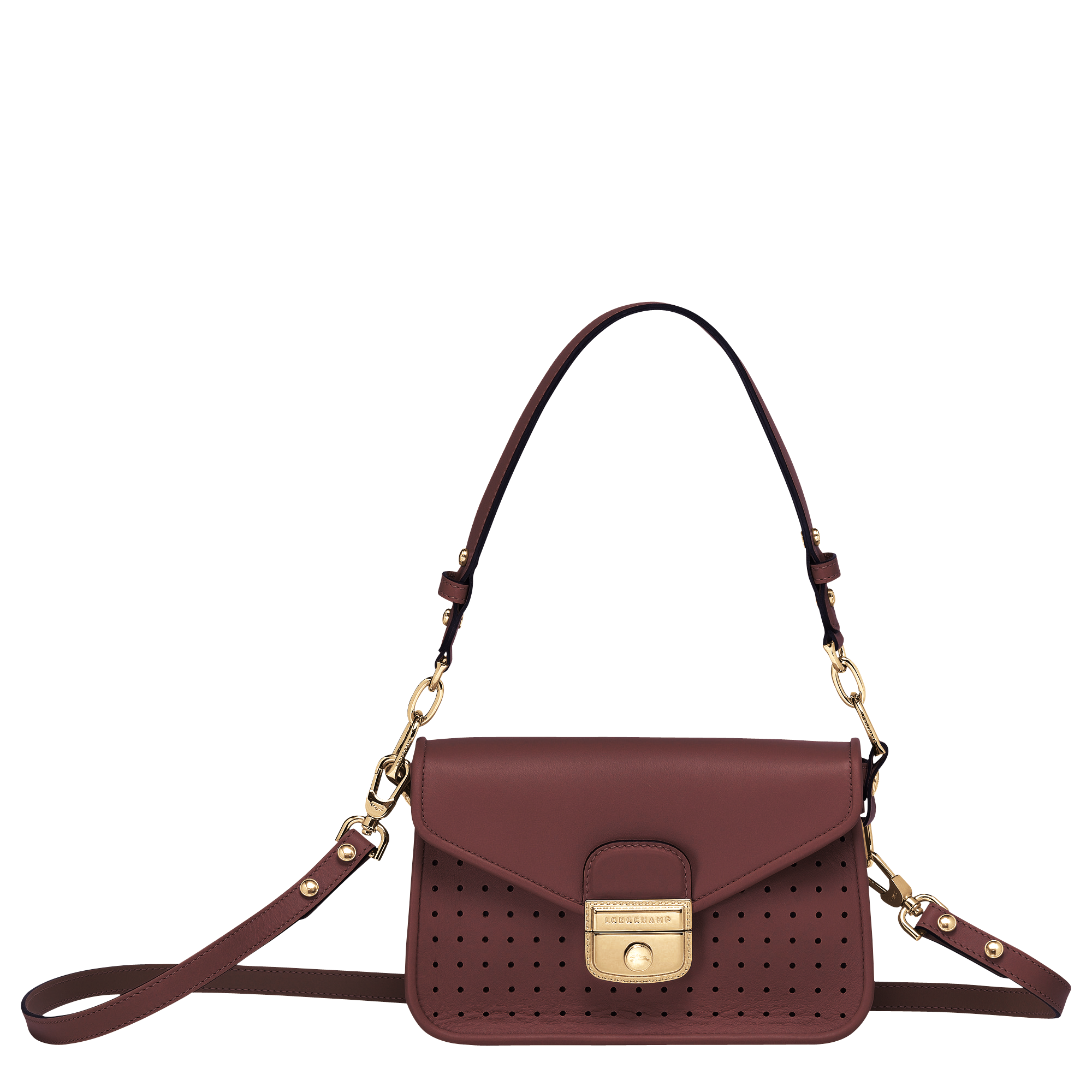 burgundy longchamp