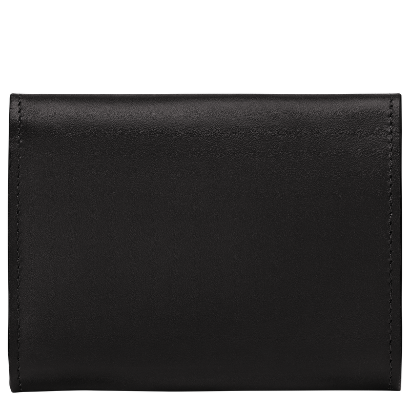 &Eacute;pure Compact wallet , Black - Leather  - View 2 of 3