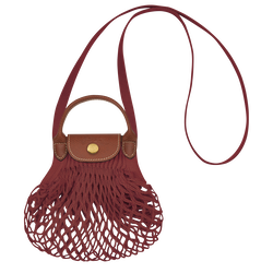 Le Pliage Filet Bolso bandolera XS , Tela - Caoba