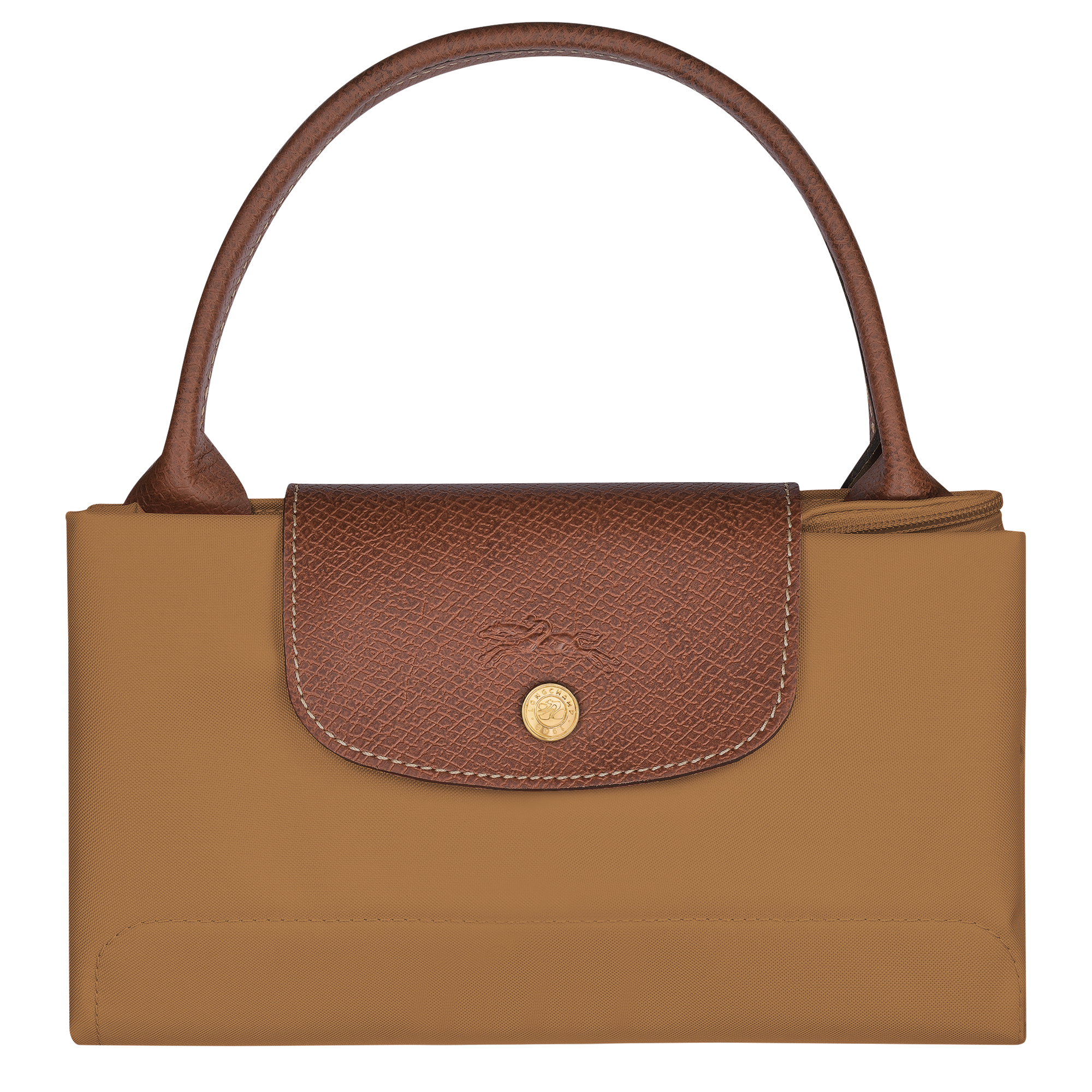 【関税&送料込】Longchamp Fawn-Coloured Le Pliage Original M Le Pliage Original M Handbag Fawn - Recycled canvas