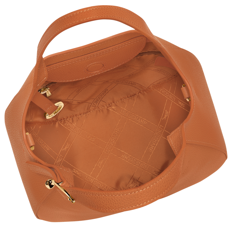 Le Foulonné S Handbag , Amber - Leather  - View 6 of  7