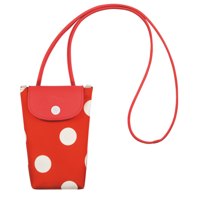 Etui téléphone avec cordon, Orange