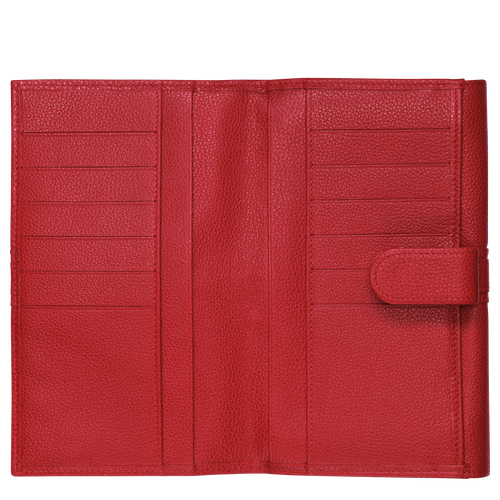 Continental wallet, Vermilion - View 2 of 3 Continental wallet, Vermilion, hi-res - View 2 of 3