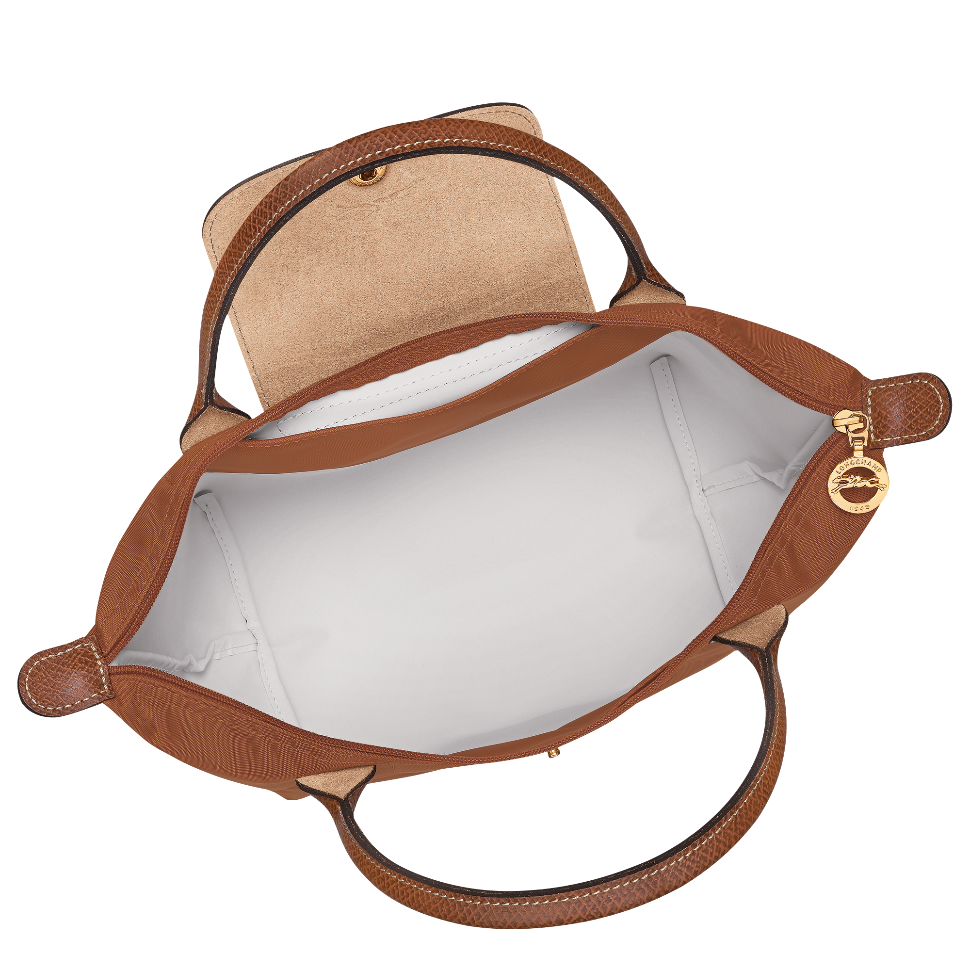 Le Pliage Original Borsa con manico S,  Cognac