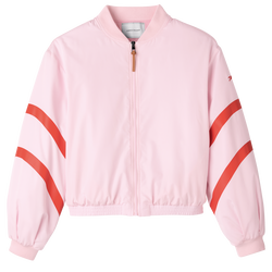 Jacket , Pink - Matte satin
