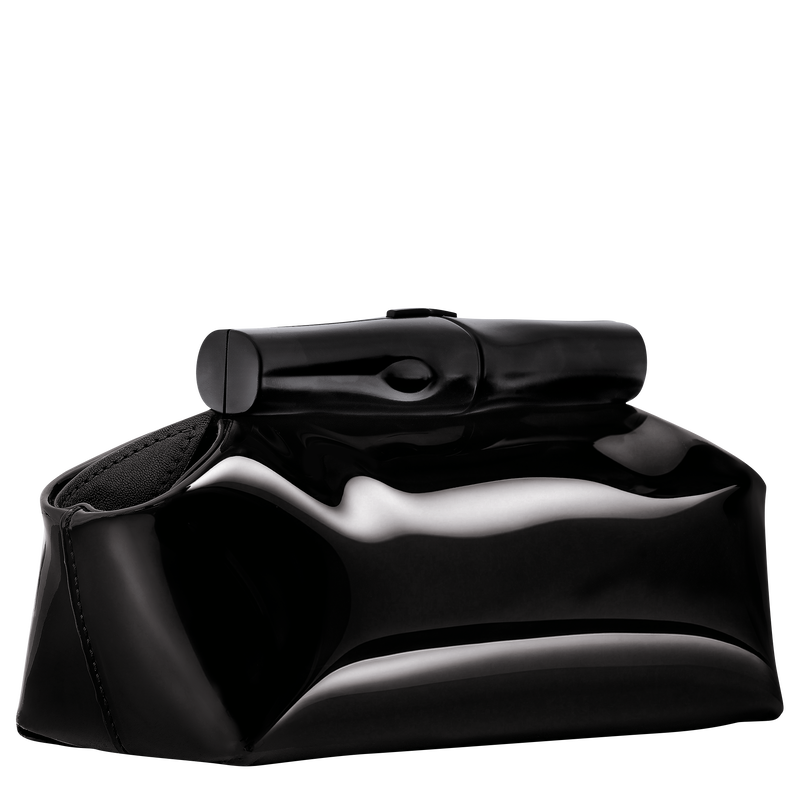 Le Roseau S Pouch , Black - Leather  - View 3 of  7