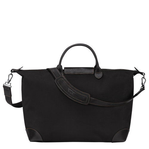 Reisetasche S Boxford , Recyceltes Canvas - Schwarz - Ansicht 4 von 6