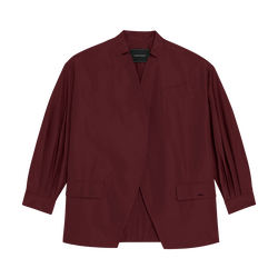 Kimono jacket , Burgundy - Techno taffeta