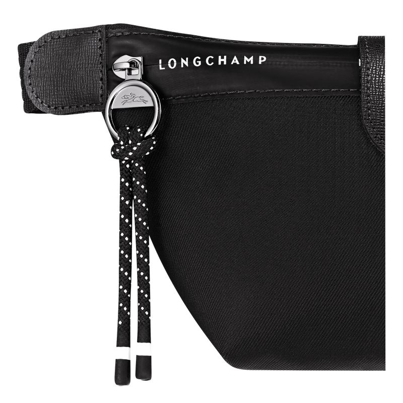 Le Pliage Energy M Belt bag , Black - Canvas  - View 6 of  6