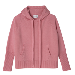 Hoodie jumper , Marshmallow - Knit