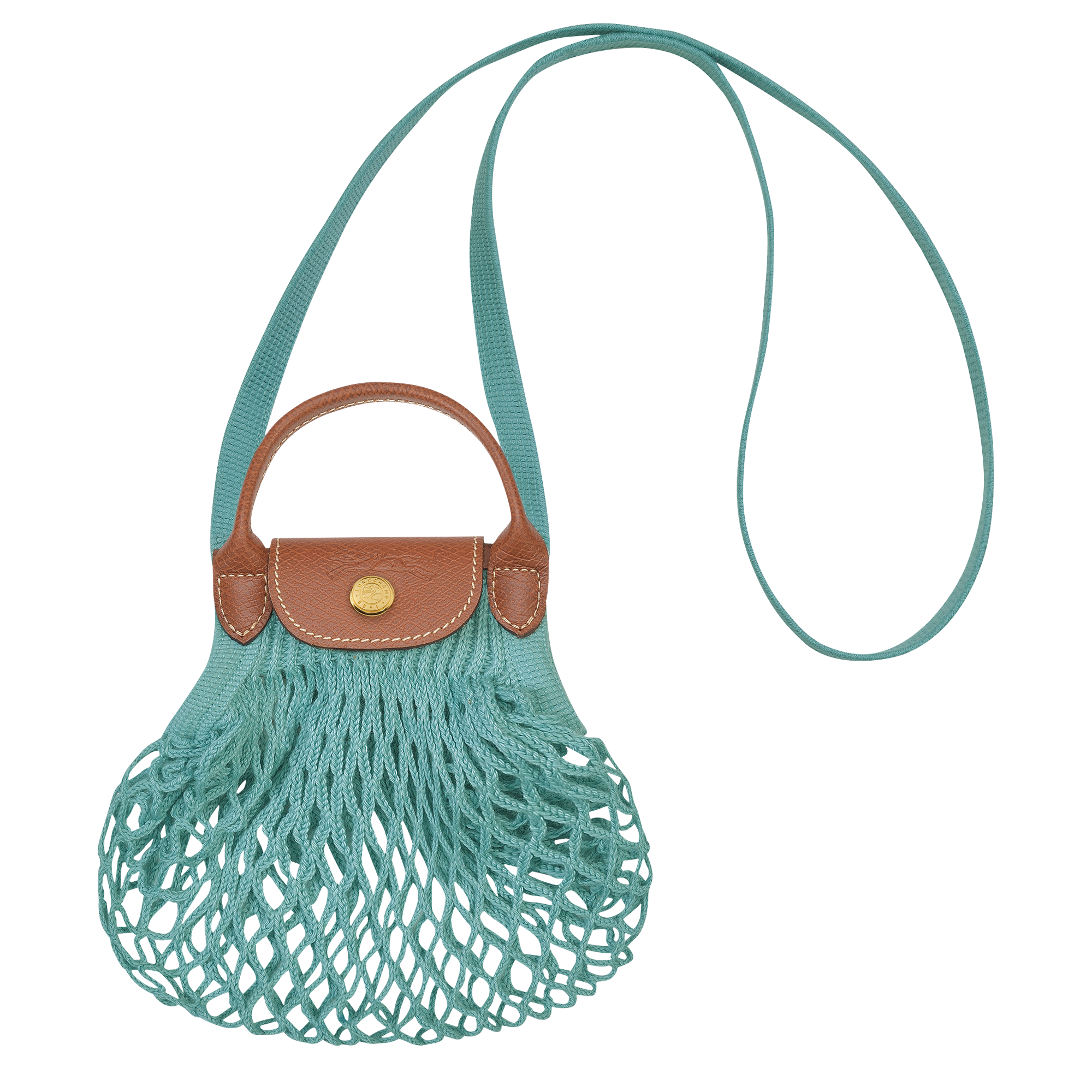 Le Pliage Filet 斜揹袋 XS, 潟湖藍