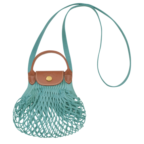 Le Pliage Filet XS Mesh bag , Lagoon - Canvas - View 1 of  4