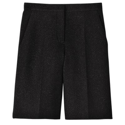 null Bermuda shorts, Black