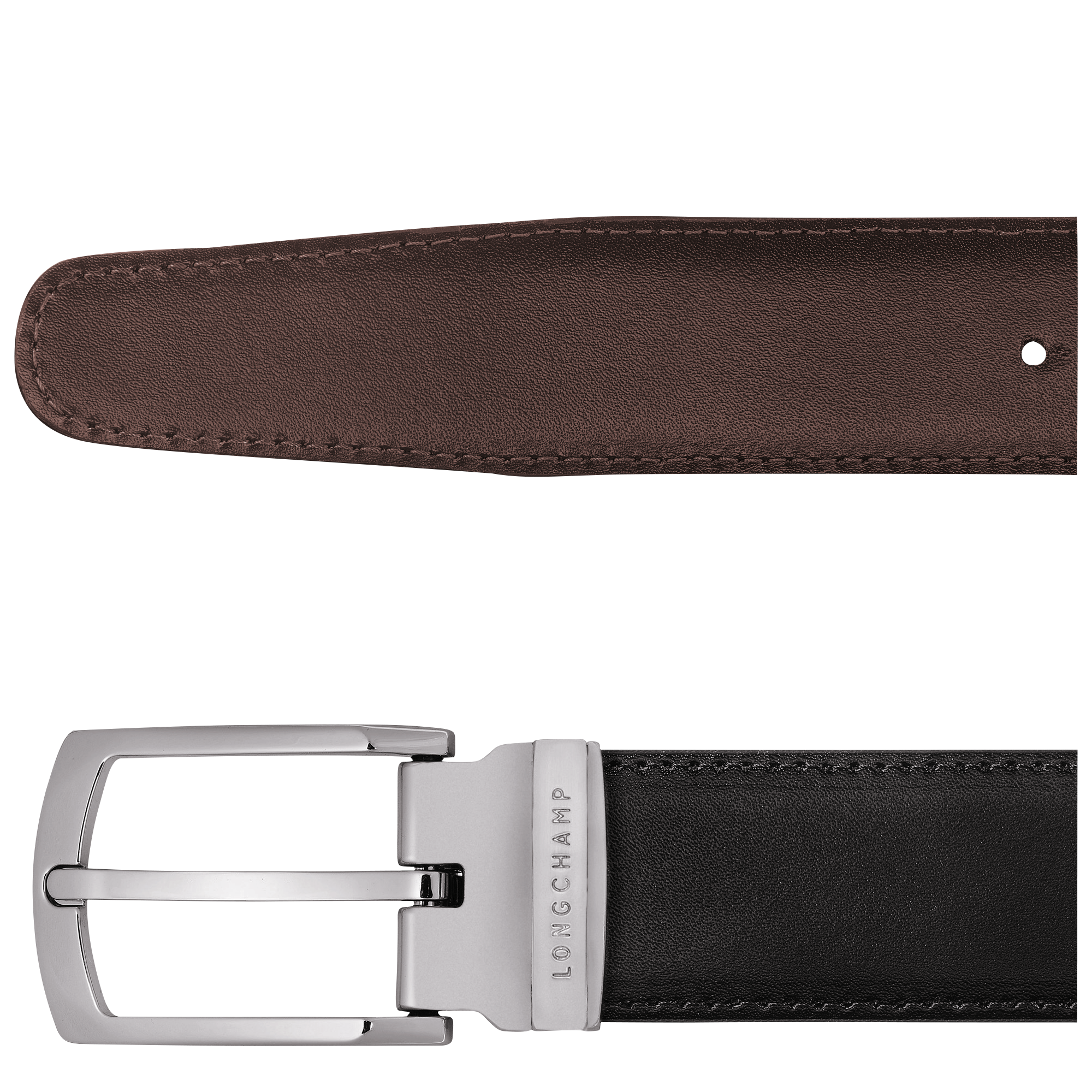 Ceinture Homme, Noir/Moka - Vue 4 de
5 - agrandir le zoom Delta Box Ceinture Homme, Noir/Moka
