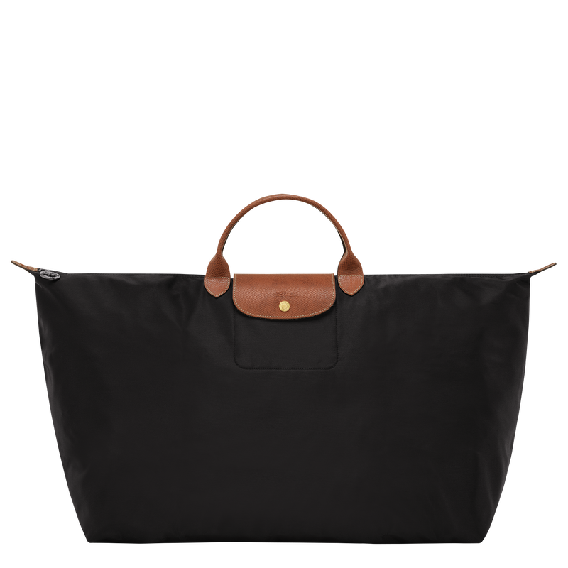 Reisetasche XL Le Pliage Original , Recyceltes Canvas - Schwarz  - Ansicht 1 von 6