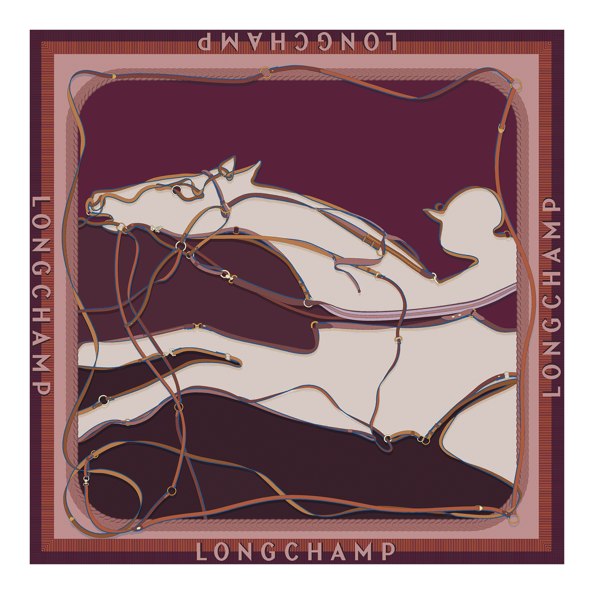 A Toute Allure Foulard di seta 90,  Grenada