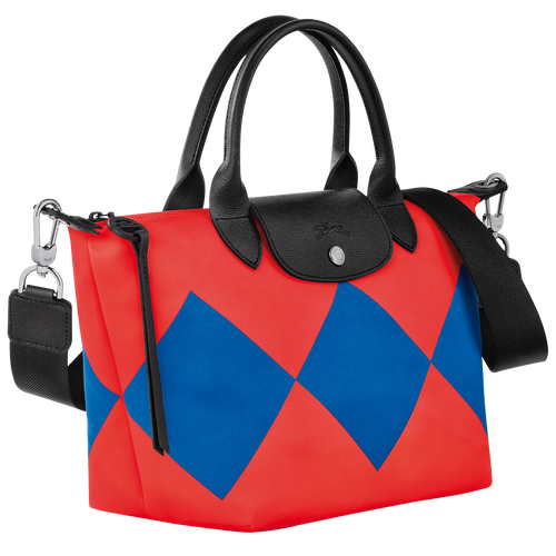 Handtasche S Le Pliage Collection , Canvas - Rot/Kobaltblau - Ansicht 3 von 4