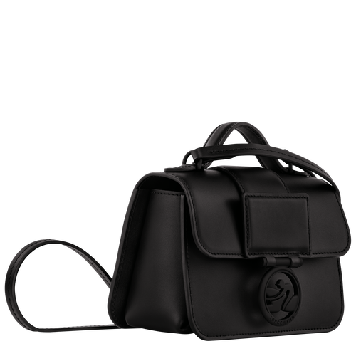 Box-Trot XS Crossbody bag , Black - Leather - View 3 of  5