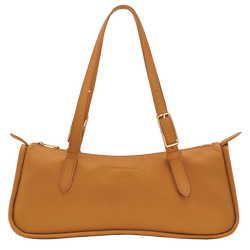 Looong L Shoulder bag , Caramel - Leather