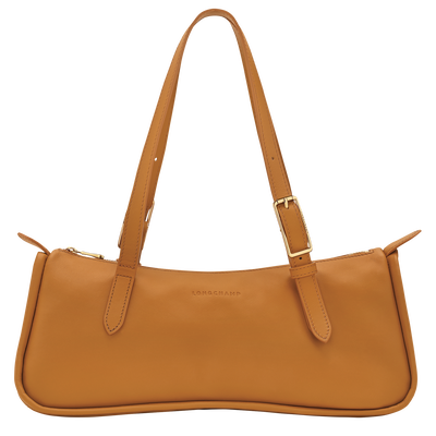 Looong L Shoulder bag , Caramel - Leather