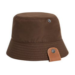 Reversible bucket hat , Mocha/Navy - Techno taffeta