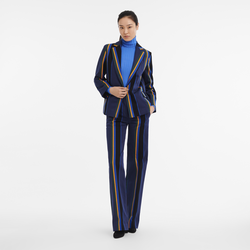 Pantalon , Gabardine - Cobalt