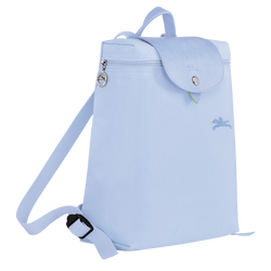 Le Pliage Green M Backpack , Sky Blue - Recycled canvas