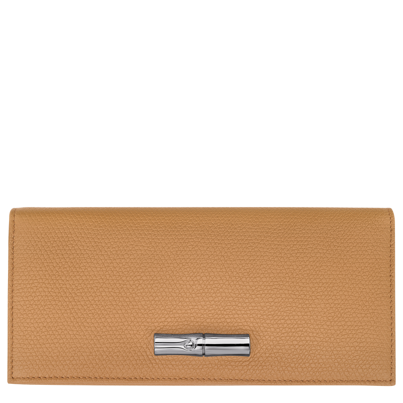 Langes klapbares Portmonaie Le Roseau , Leder - Walnuss  - Ansicht 1 von 3