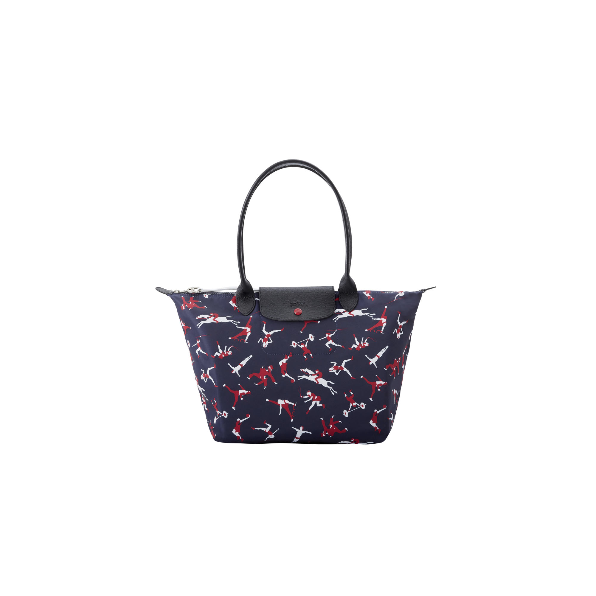 新品 LONGCHAMP ルプリアージュ トレ パリ 限定 S ネイビー 