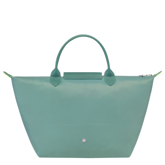 Le Pliage Green Top handle bag M, Lagoon