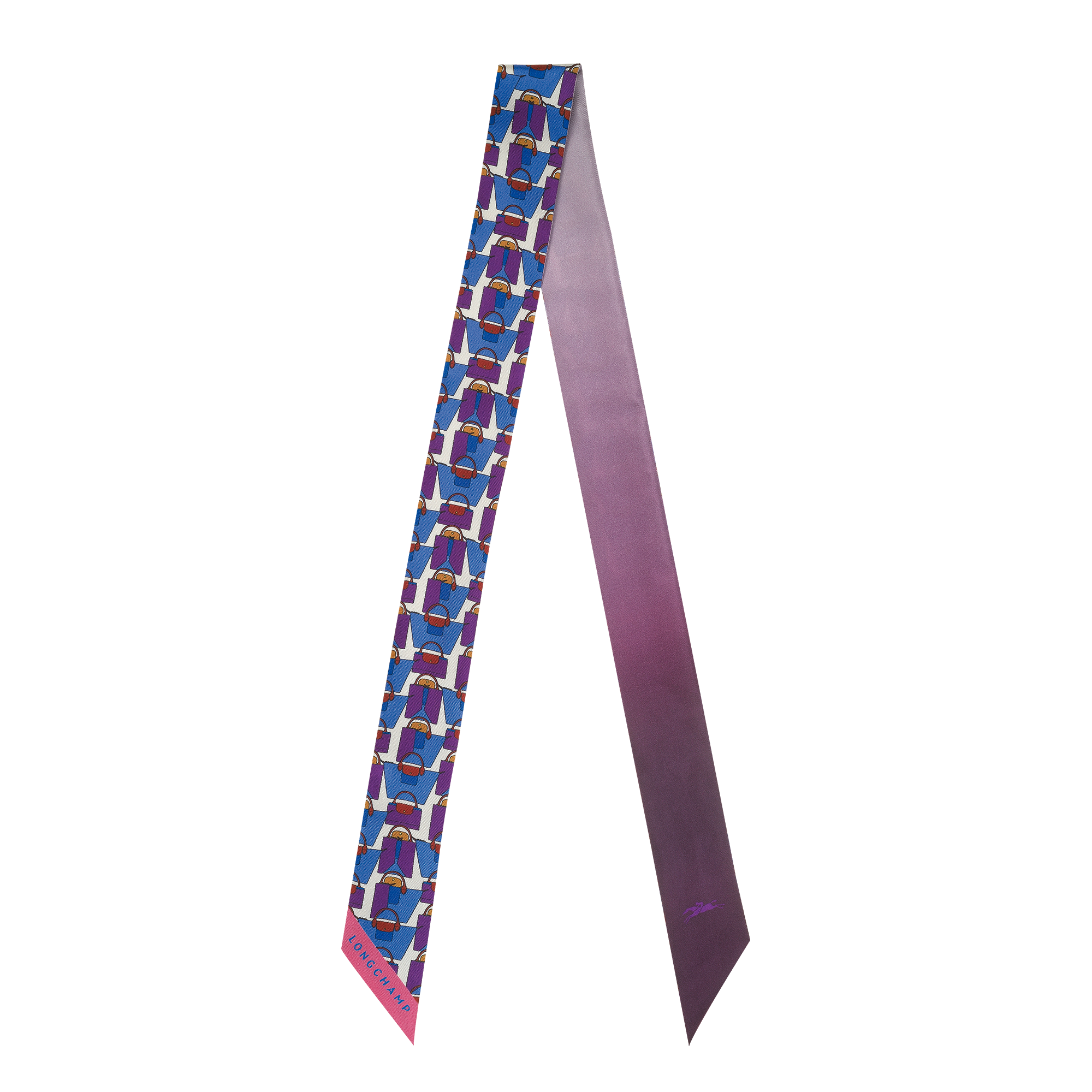 Le Pliage 日本摺紙藝術 絲質緞帶, 藍莓色