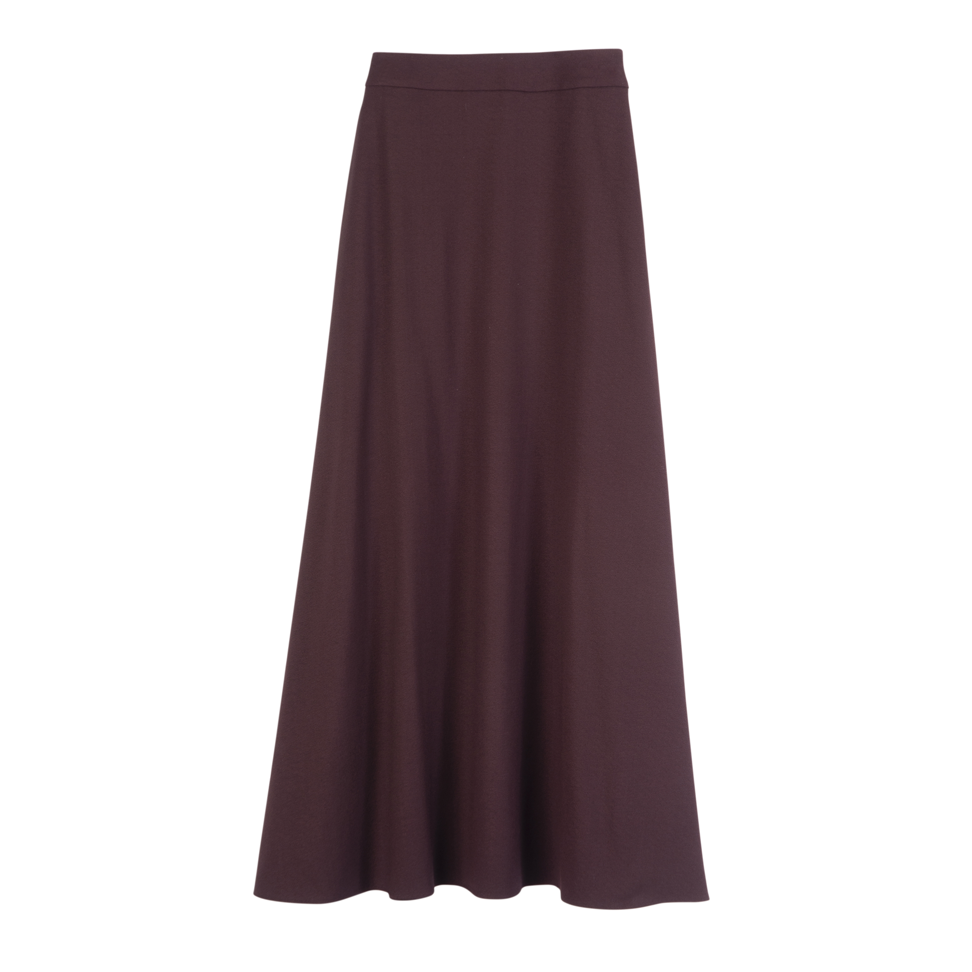 null Midi skirt, Burgundy