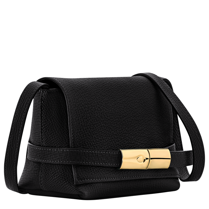 Le Smart S Crossbody bag , Black - Leather  - View 2 of  5