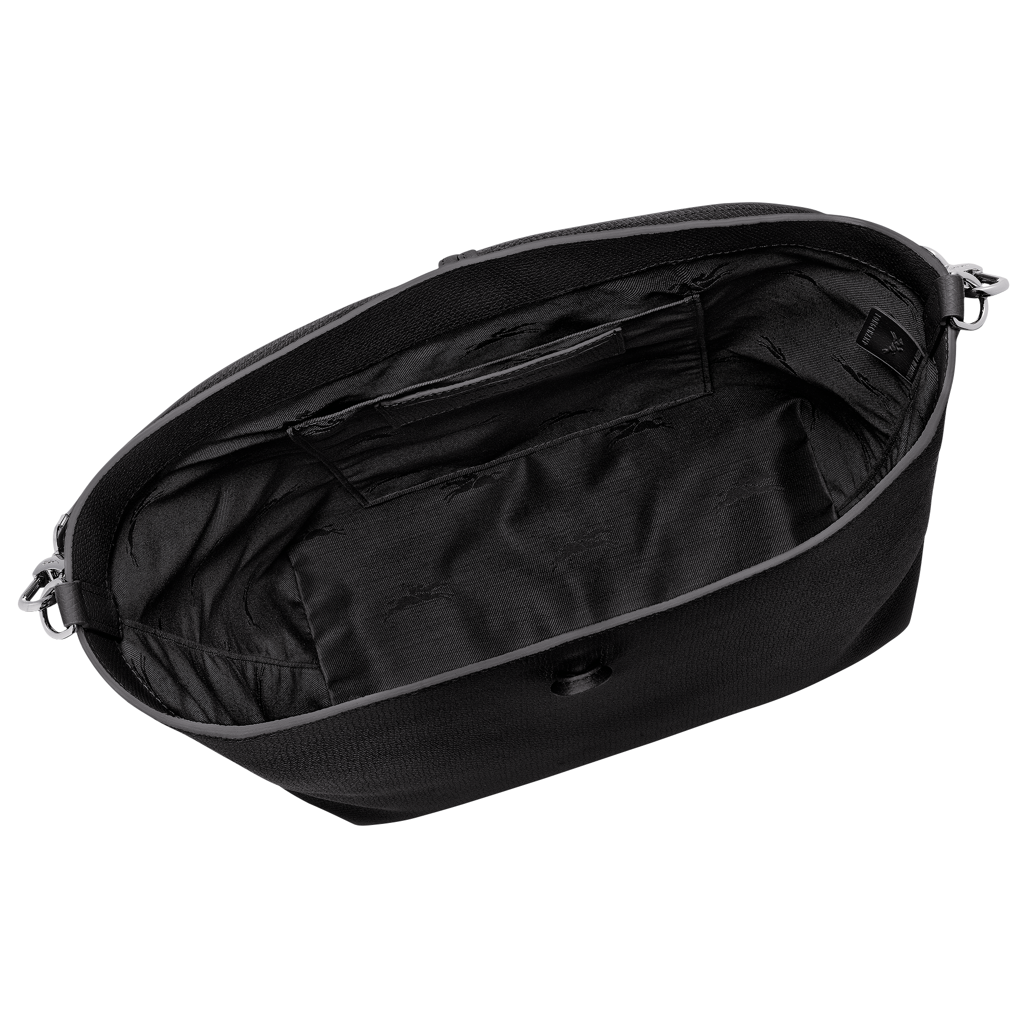 Le Roseau Hobo bag M, Black