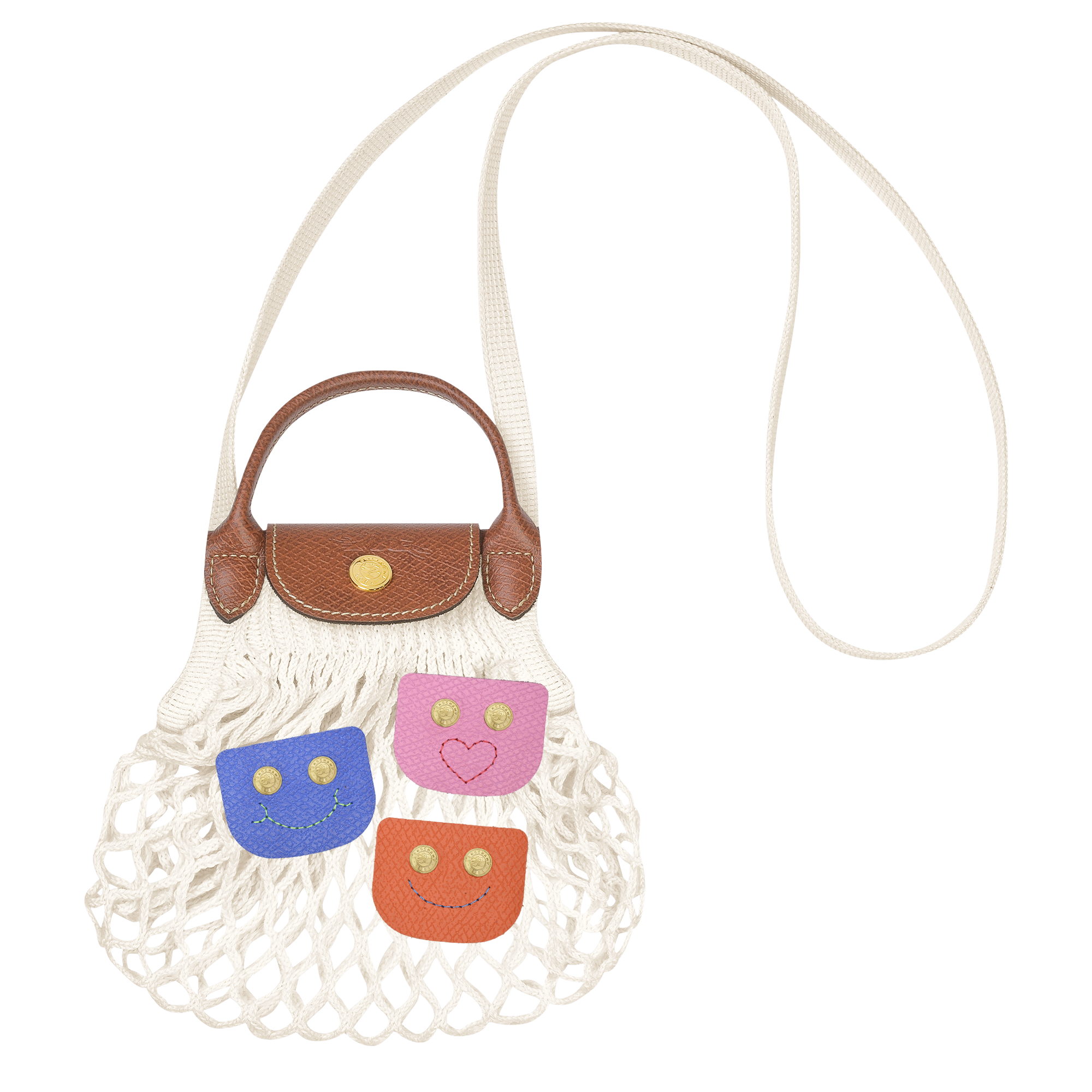 Le Pliage Filet Umh&auml;ngetasche XS, Ecru