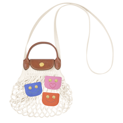 Le Pliage Filet Umh&auml;ngetasche XS, Ecru