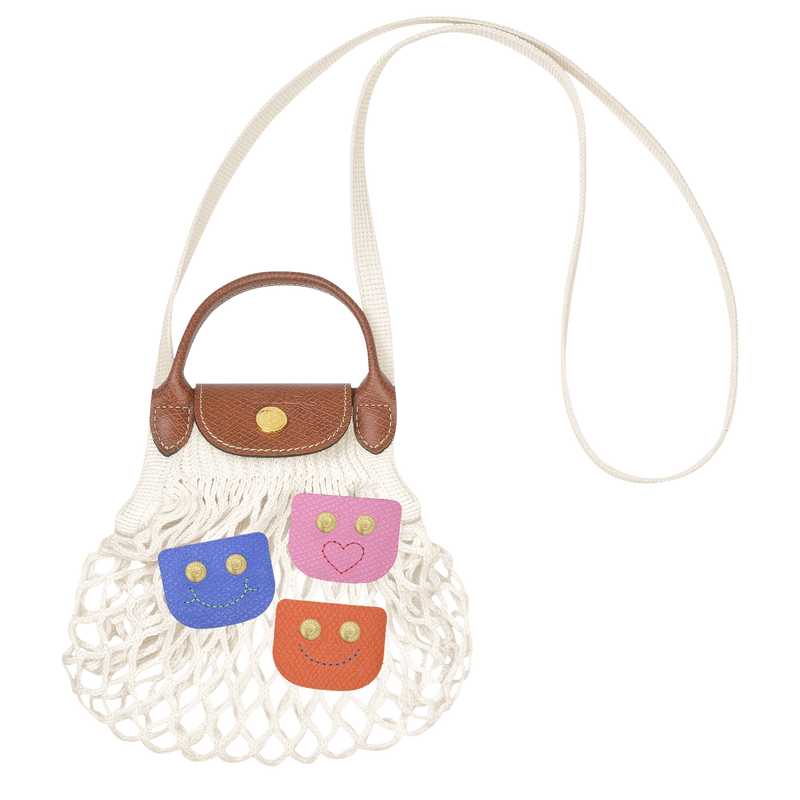 Umh&auml;ngetasche XS Le Pliage Filet , Canvas - Ecru  - Ansicht 6 von 6