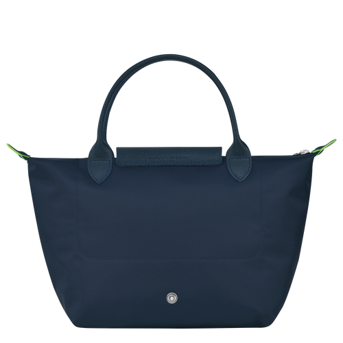 Le Pliage Green S Handbag , Navy - Recycled canvas - View 4 of 5