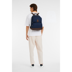 Boxford Backpack , Blue - Recycled canvas