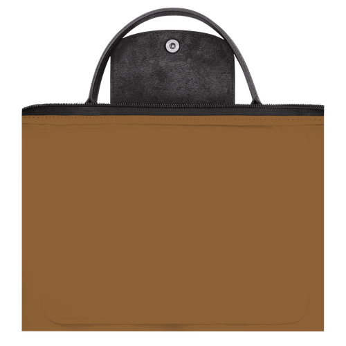 Borsa con manico L Le Pliage Energy , Tela riciclata - Tabacco - View 4 of  5