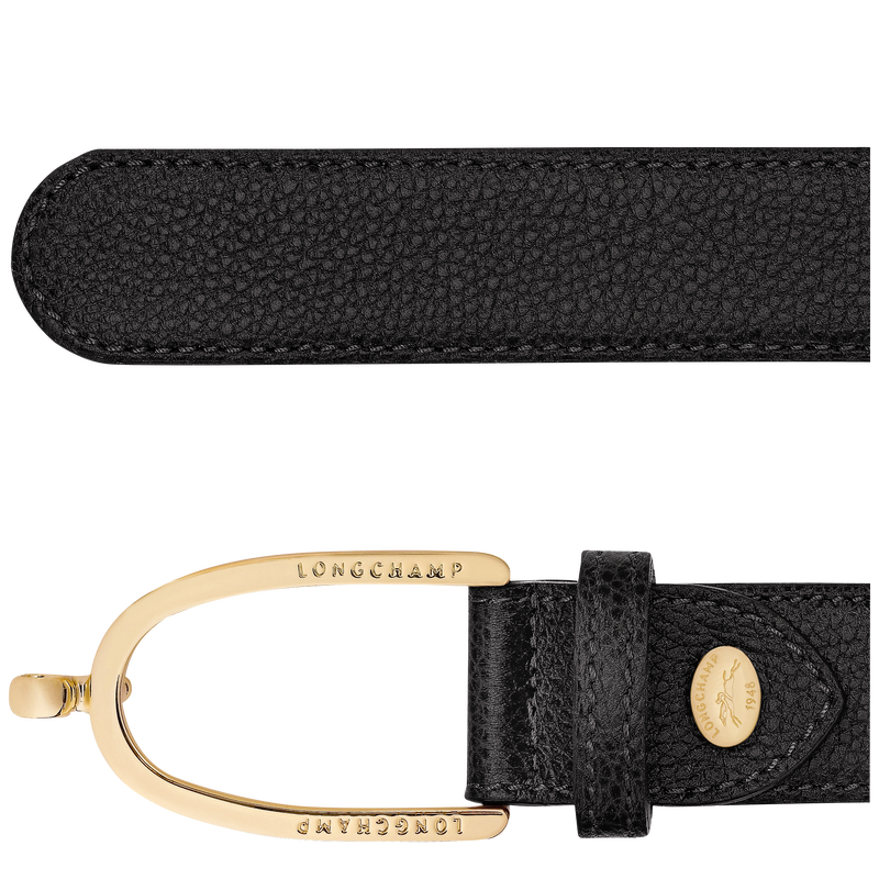 レディースベルト , ブラック - レザー  - ビュー 3: 3