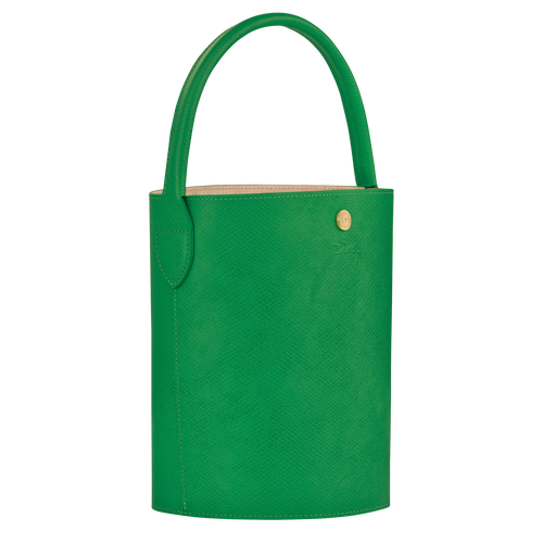 Épure Bolso saco S , Cuero - Verde - Vista 3 de 5